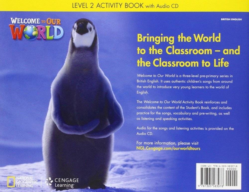 Welcome to Our World 2. Activity Book (+ Audio CD) фото книги 3