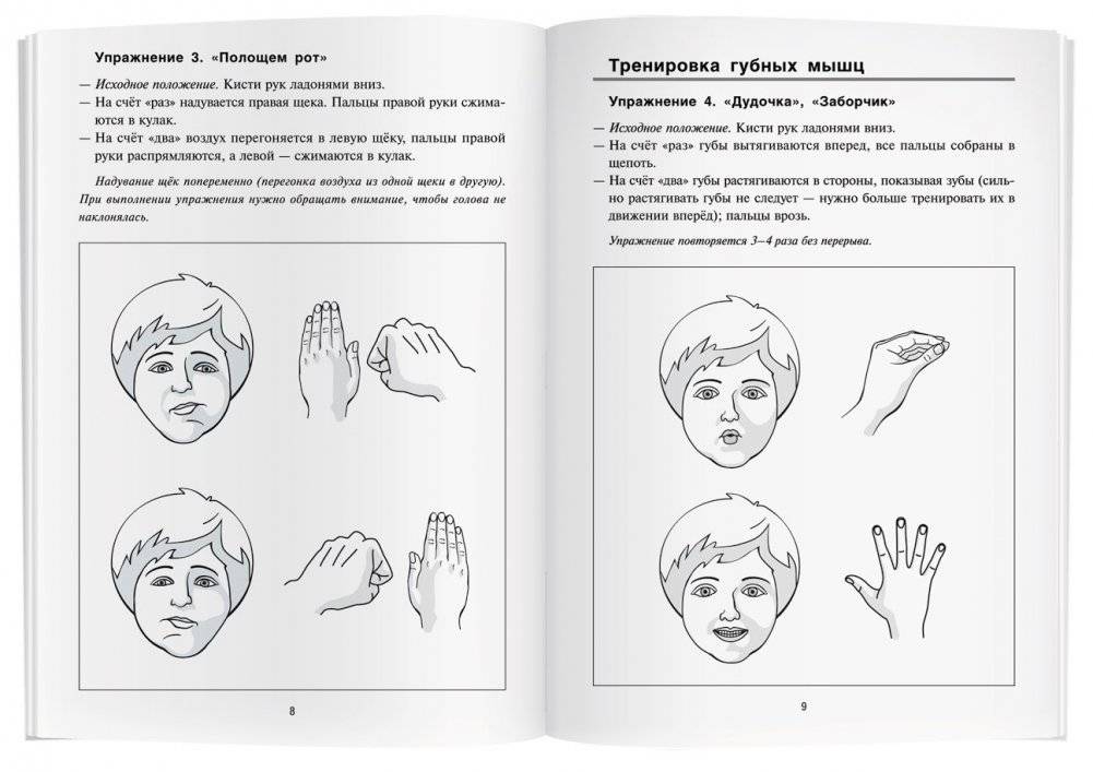 Артикуляционно-пальчиковая гимнастика. Комплекс упражнений фото книги 4