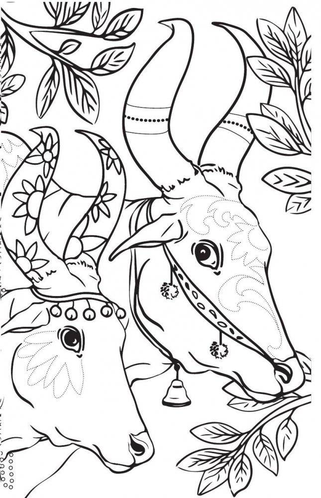 Удивительные животные. Мини-раскраска-антистресс для творчества и вдохновения фото книги 7