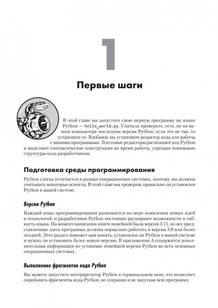 Изучаем Python. Программирование игр, визуализация данных, веб-приложения фото книги 2