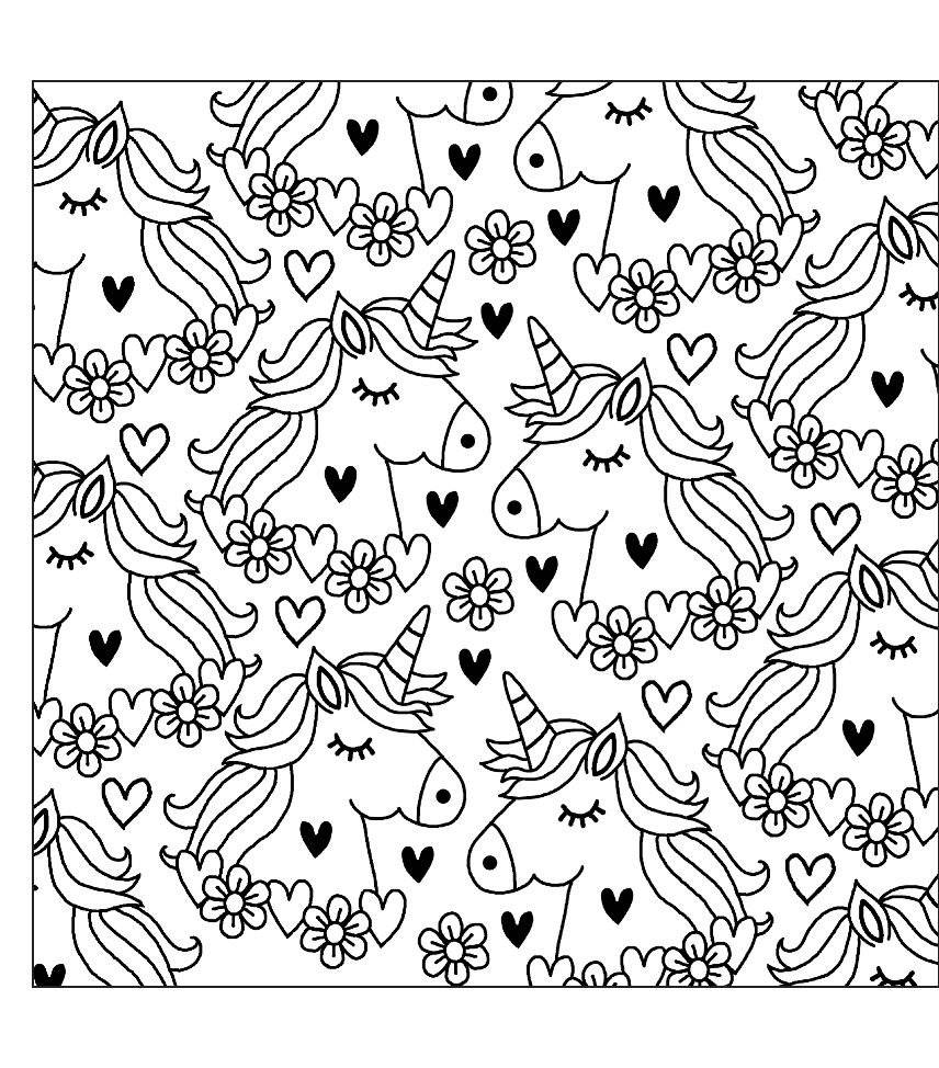 Я люблю раскрашивать единорогов фото книги 5