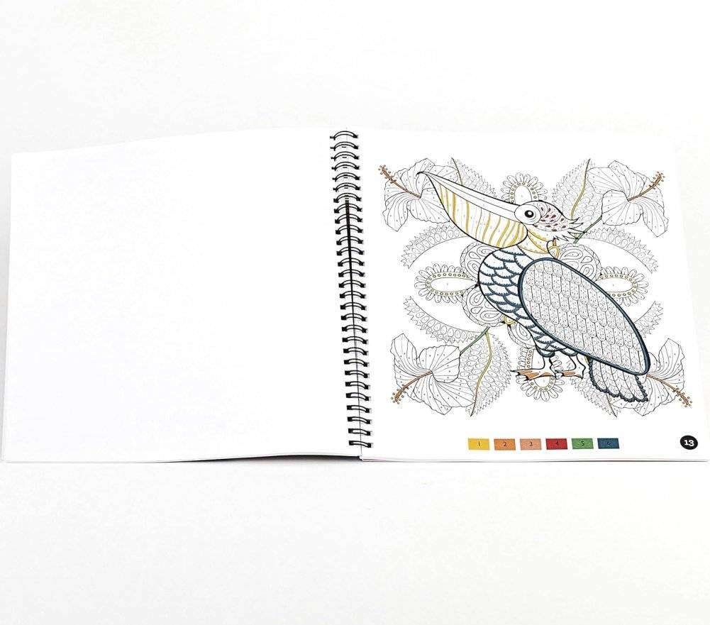 Brain Games - Color by Number: Stress-Free ColoringЦ фото книги 3