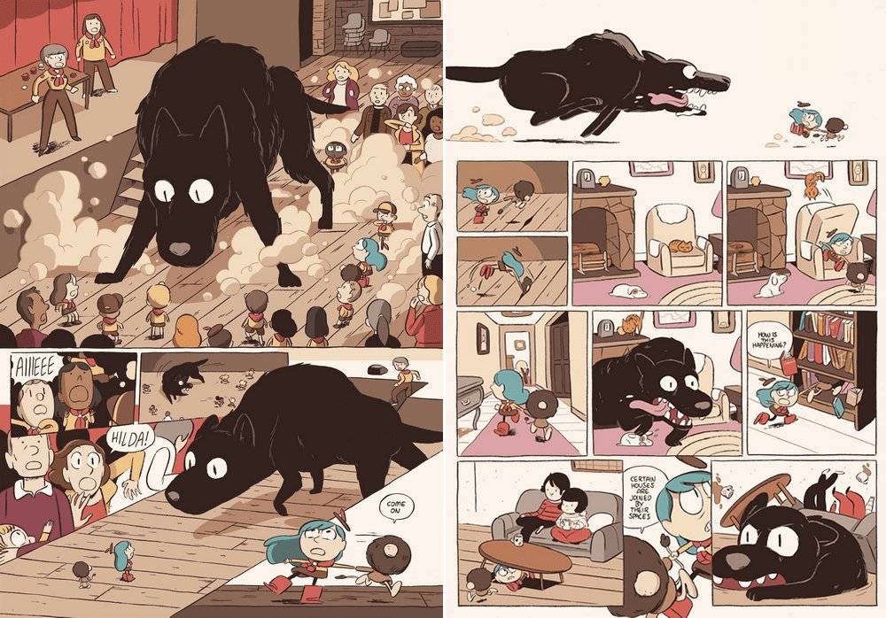 Хильда и черный пес. Том 4 фото книги 4