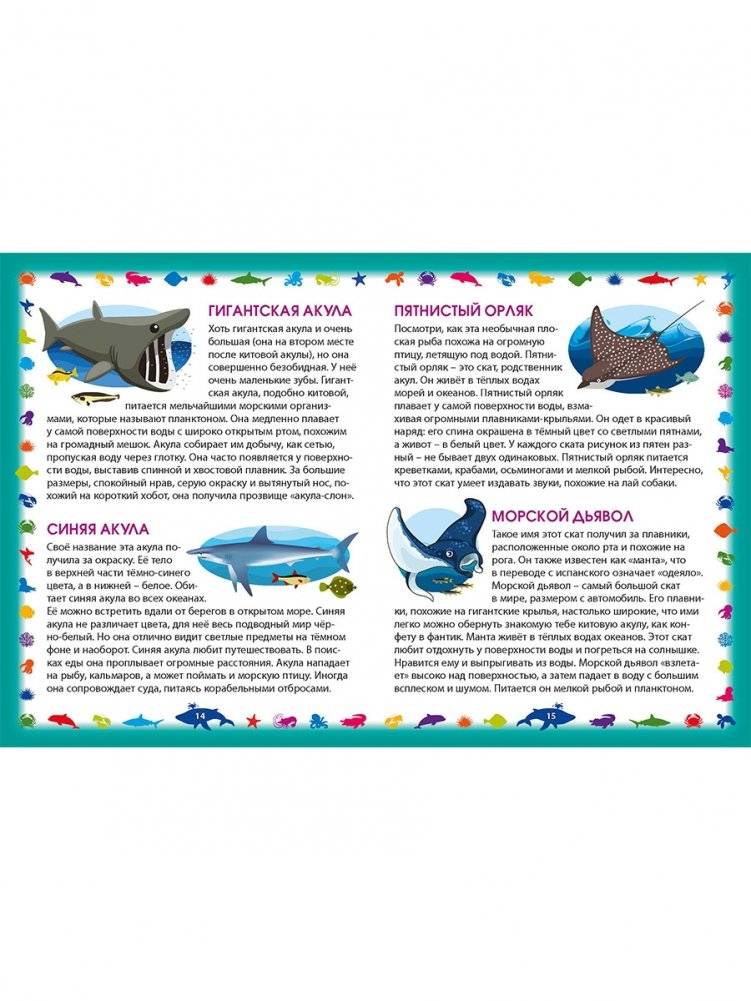 Морские обитатели. Первая энциклопедия для самых маленьких фото книги 4
