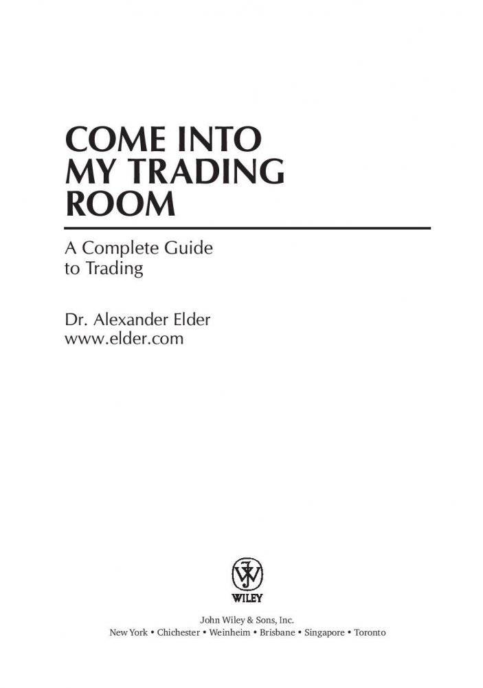 Трейдинг с доктором Элдером: энциклопедия биржевой игры фото книги 3