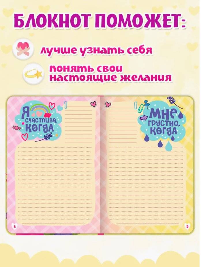 Книга моих секретов (желтая) фото книги 3