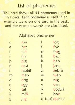 Phonics Flashcards (48 cards) фото книги 3