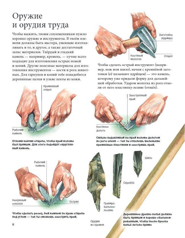Один год в племени первобытных людей. Историческое приключение. Каменный век фото книги 4