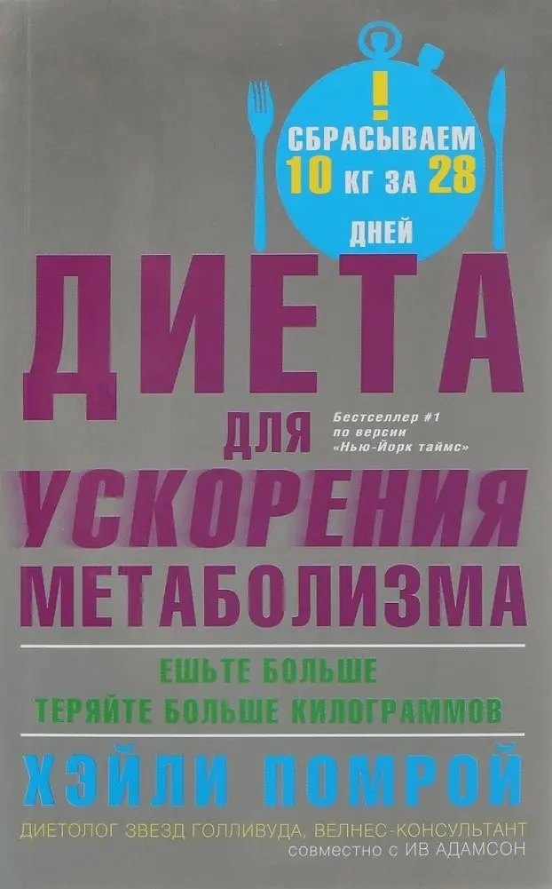 Диета для ускорения метаболизма фото книги