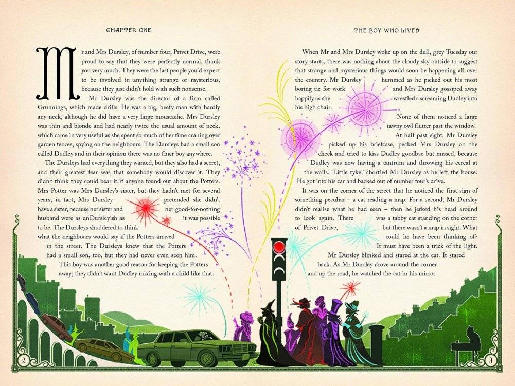 Harry Potter and the Philosopher's Stone. MinaLima Edition фото книги 3