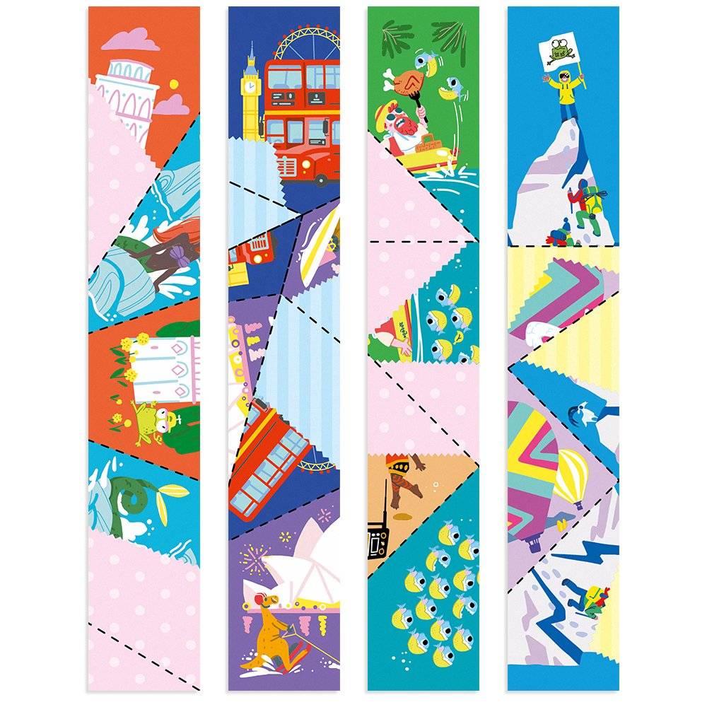 Дорожные сгибалки "Вокруг света", 10+ лет фото книги 3