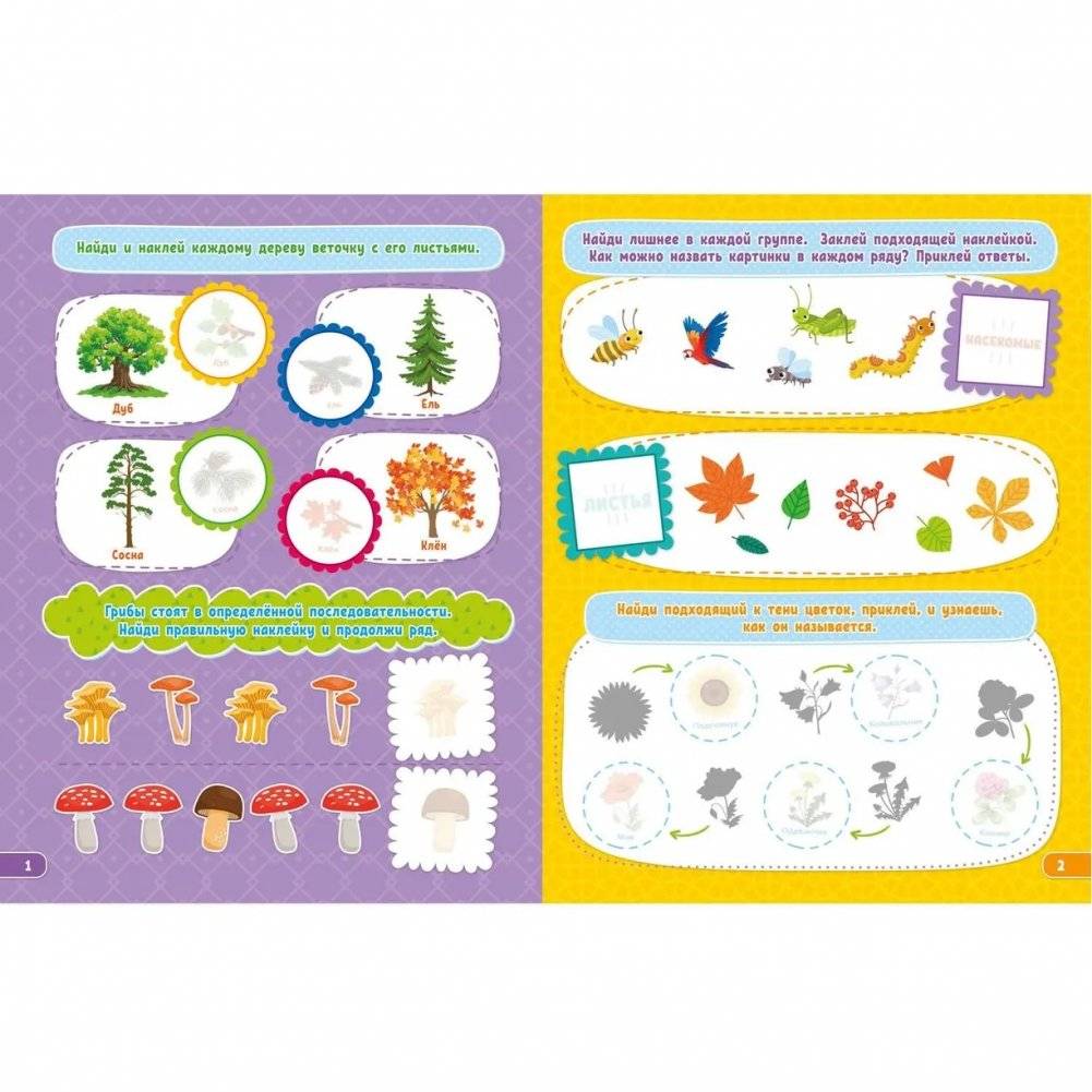 ND Play / Наклейки для умничек. Окружающий мир фото книги 2
