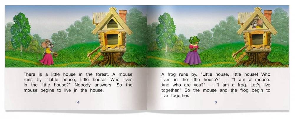 1 уровень. Теремок. The Little House (на английском языке) фото книги 4