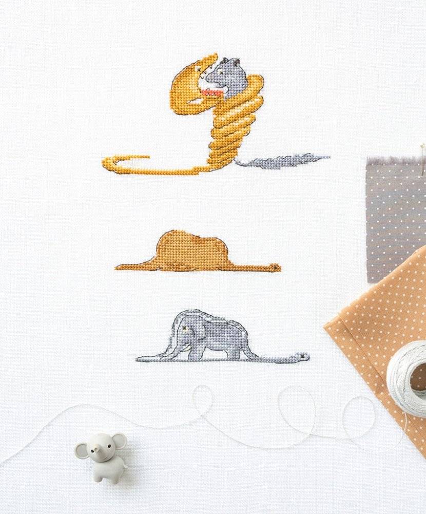 Французская вышивка крестом. Маленький принц. 30 удивительных дизайнов Вероник Ажинер фото книги 4