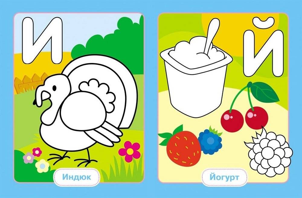 Раскраска. Живая азбука фото книги 3