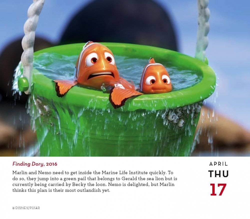 Disney A Year of Animation 2025 Daily Calendar фото книги 5