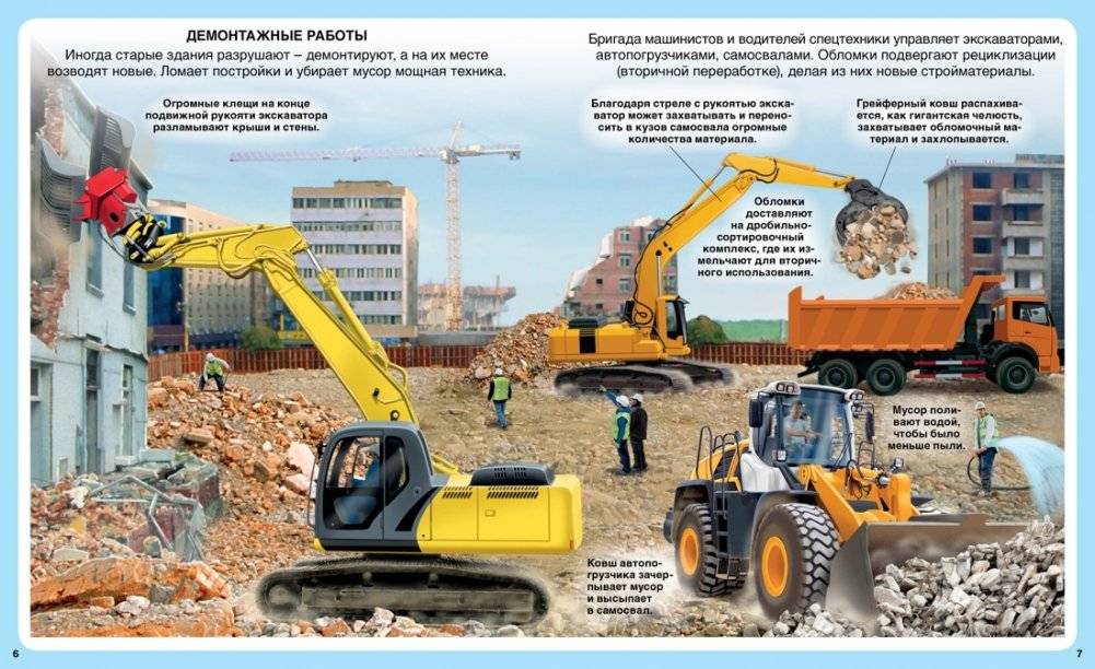Строительные машины фото книги 2