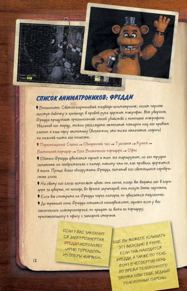 Файлы Фредди. Официальный путеводитель по лучшей хоррор-игре фото книги 5