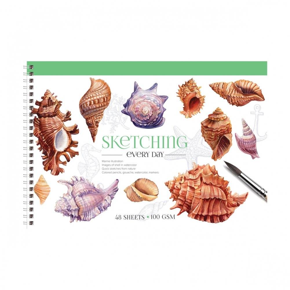 Альбом для рисования 48 л., А4, на гребне BG "Stay magical", эконом. Арт. АР4гр48 11848 фото книги 4