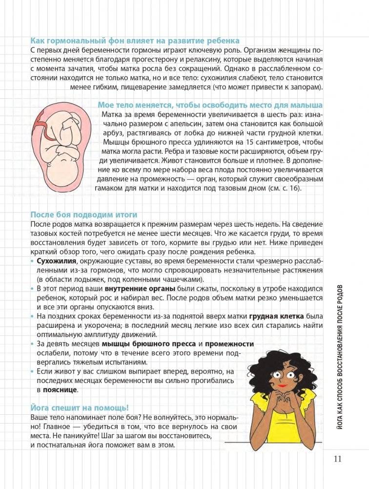 Мой маленький блокнот. Йога после родов фото книги 11