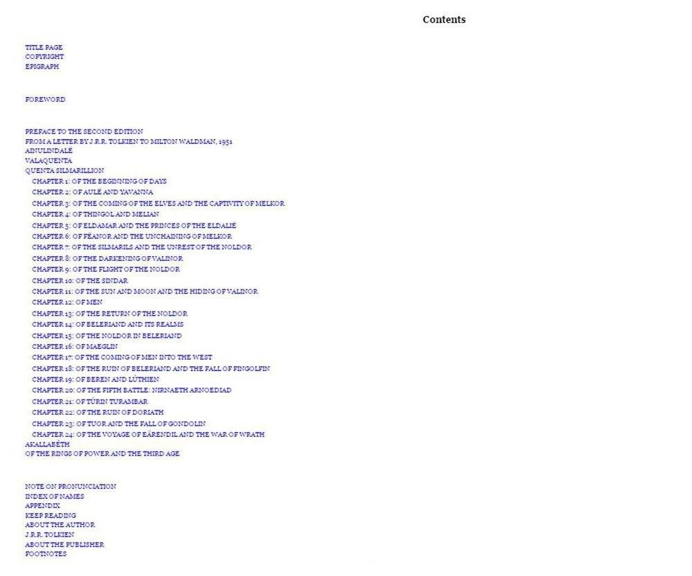 Silmarillion фото книги 2