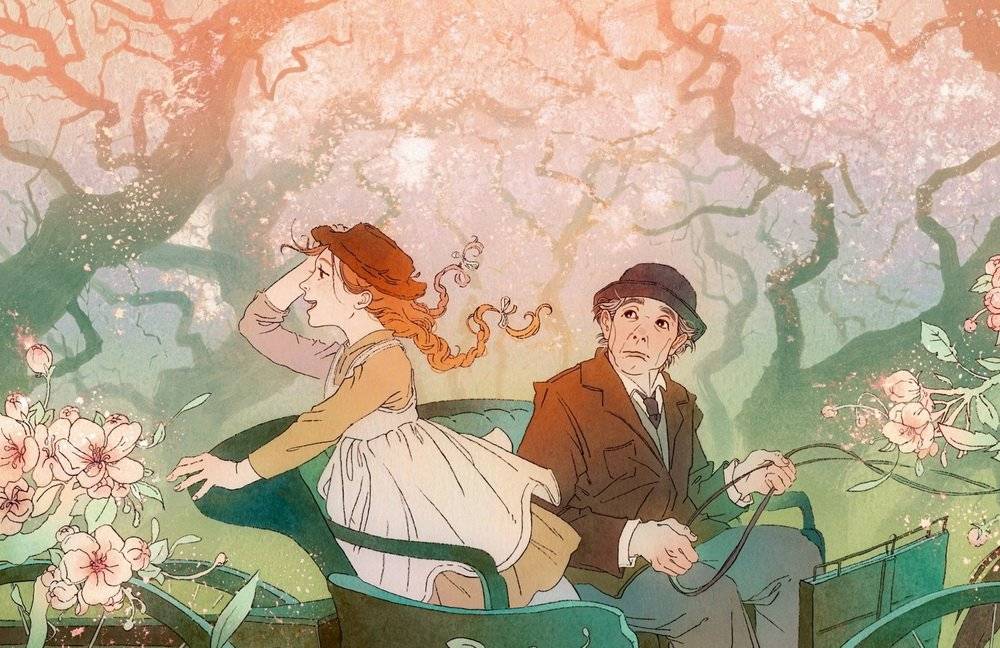 Аня из зеленых мезонинов фото книги 3