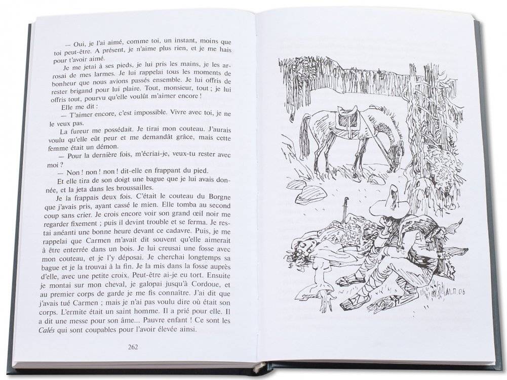 Кармен. Книга на русском и французском языках фото книги 4