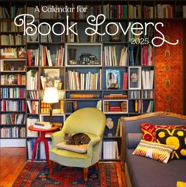 A calendar for book lovers wall calendar 2025 фото книги
