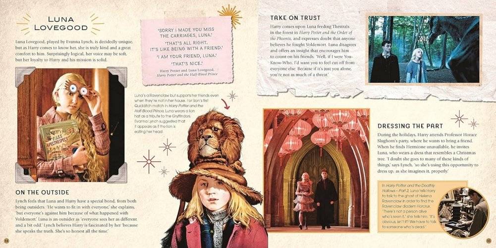 Harry Potter - Friends & Foes: a Movie Scrapbook фото книги 3