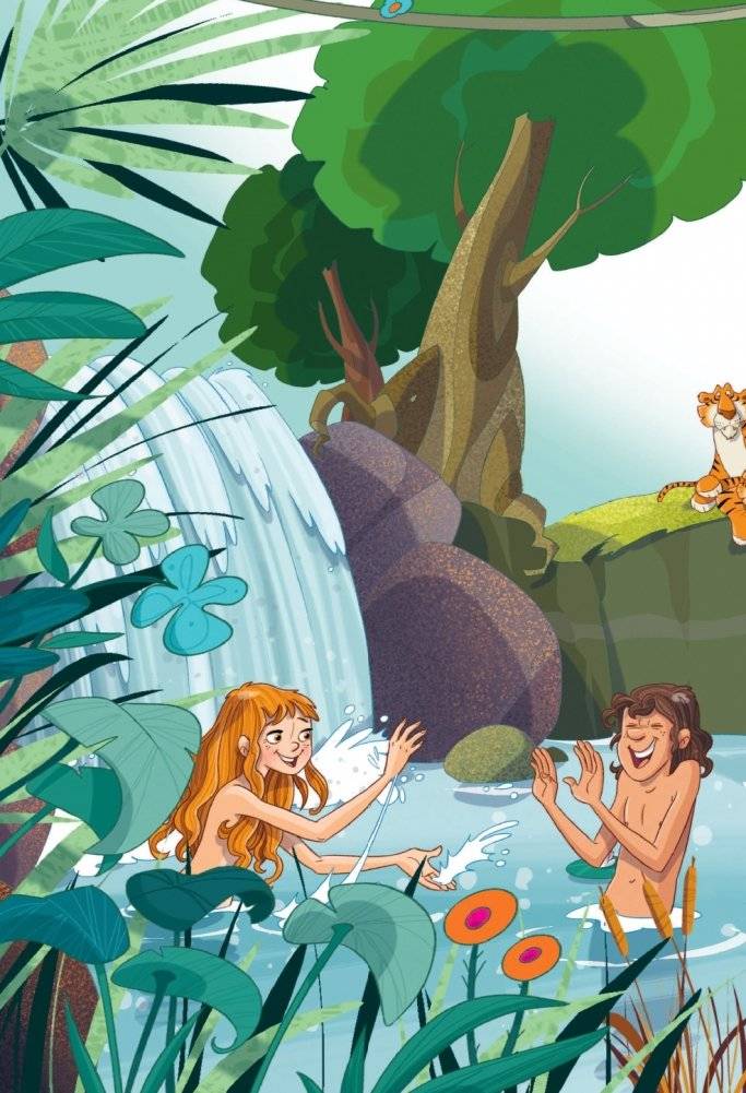 Иллюстрированная Библия для детей фото книги 4