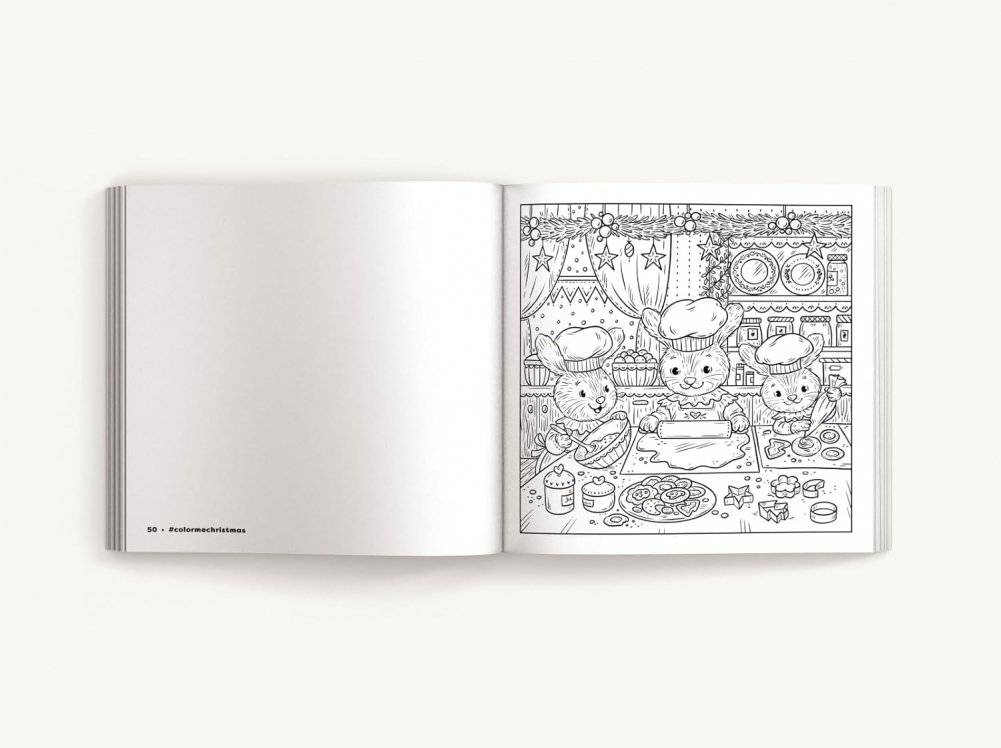 Color Me Christmas (for Kids!) фото книги 3