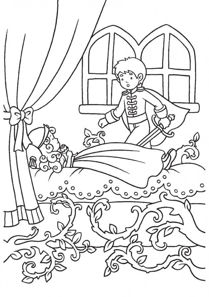 Красная Шапочка. Раскраска с цветными образцами фото книги 2