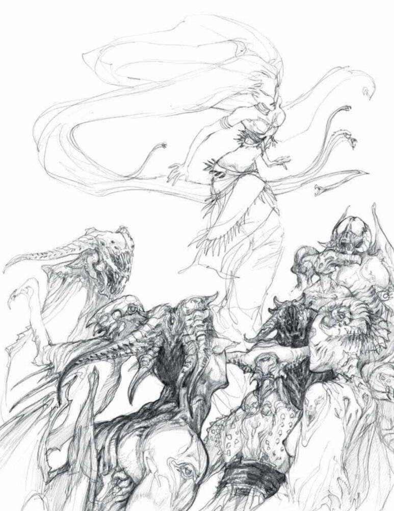 Дизайн существ и персонажей. Как создать портфолио концепт-художника фото книги 14