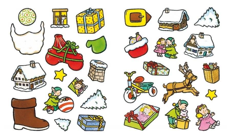 Дед Мороз (с наклейками) фото книги 3