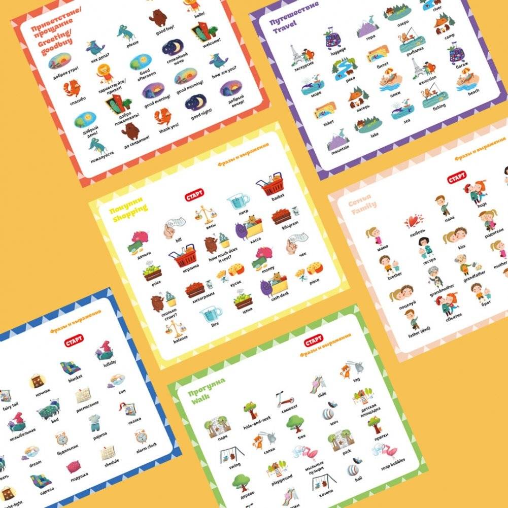 Интерактивная книга "Мой первый английский. Фразы и выражения" фото книги 3