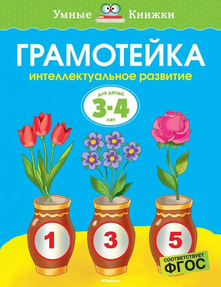 Грамотейка. Интеллектуальное развитие детей 3-4 лет фото книги