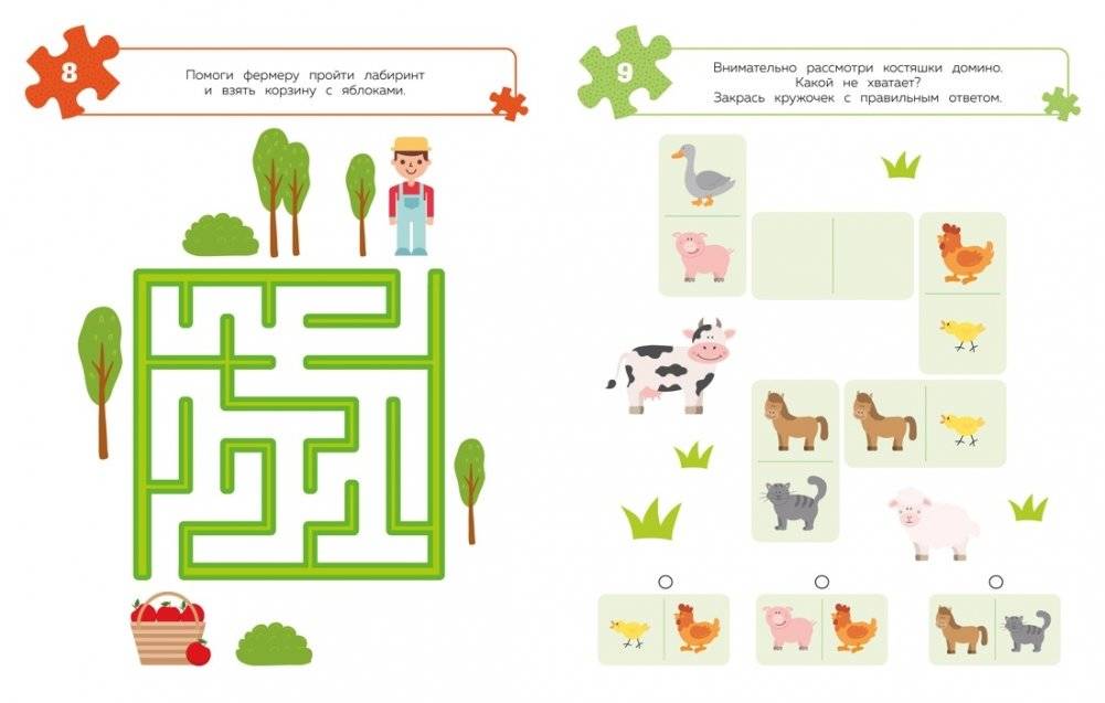 100 задачек для ума. На ферме фото книги 4