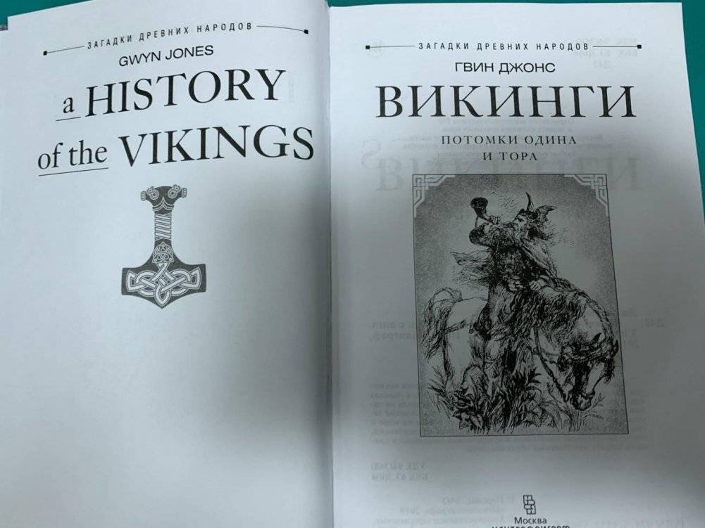 Викинги. Потомки Одина и Тора фото книги 2