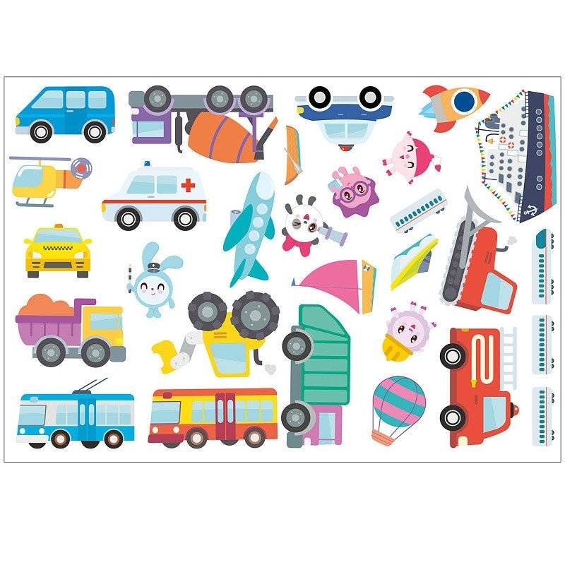 Малышарики. Игра-панорамка "Транспорт" фото книги 2