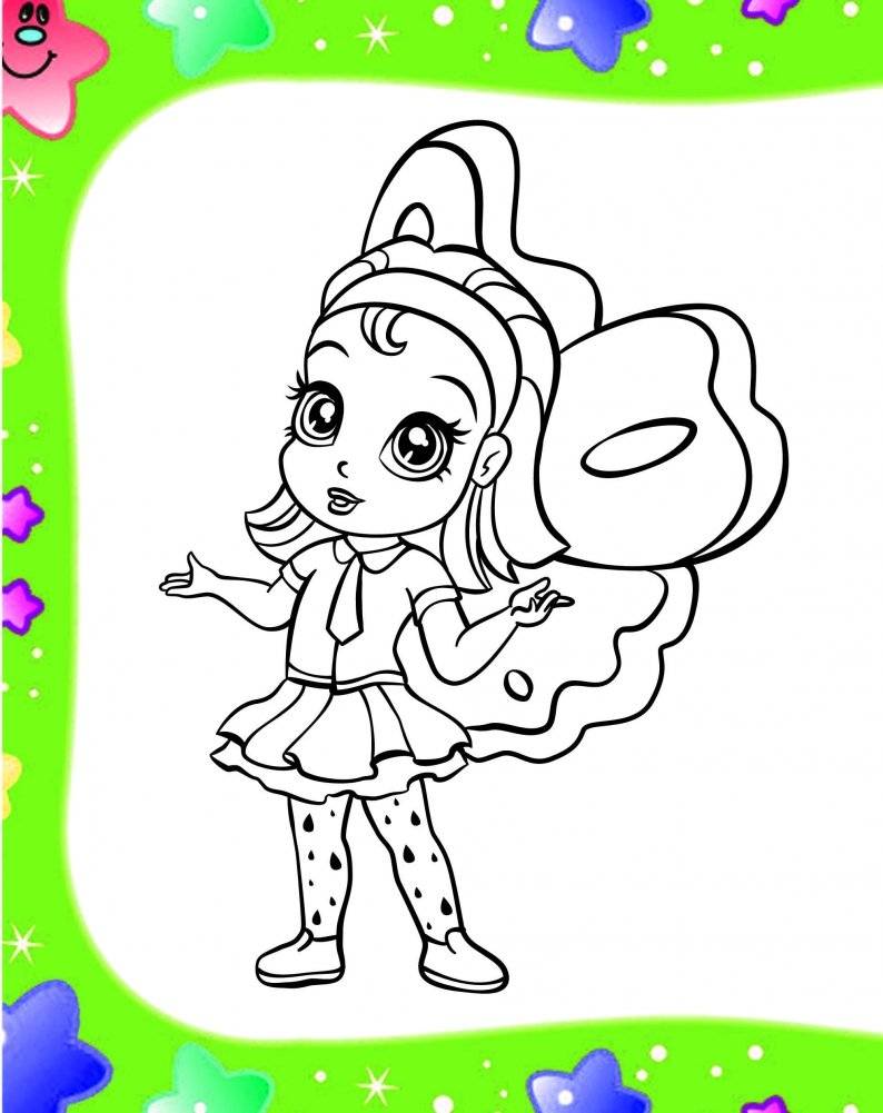 Раскраски для девочек. Цветочные эльфы фото книги 9