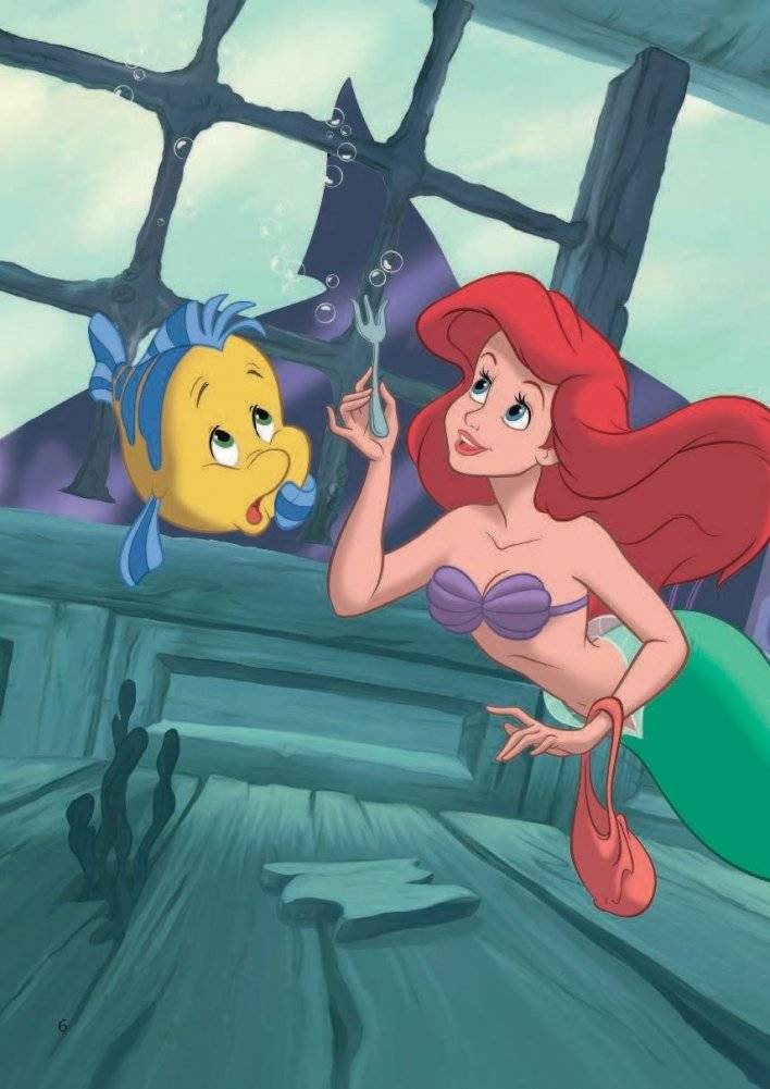 Русалочка. Между морем и землёй. Книга для чтения с цветными картинками фото книги 2