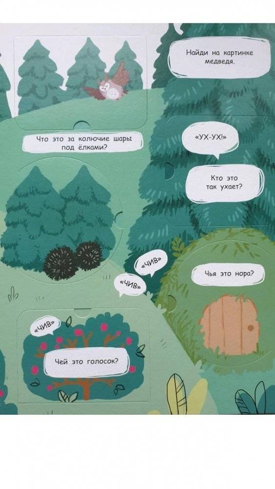 Книжка с окошками. В лесу фото книги 4