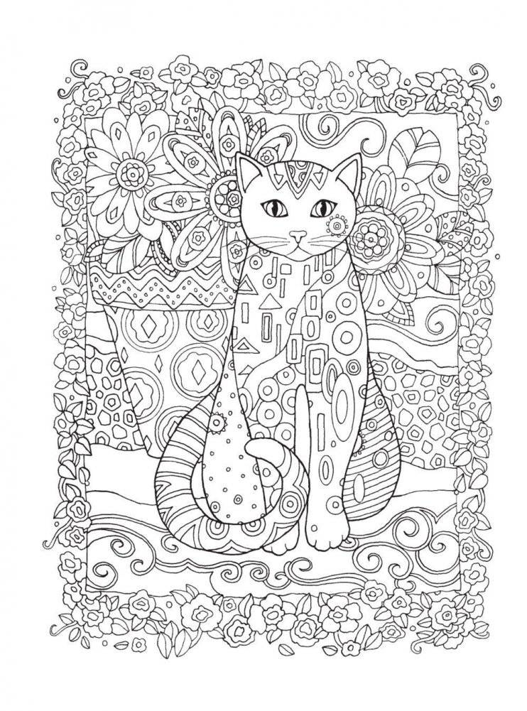 Котики. Раскраски, поднимающие настроение фото книги 5