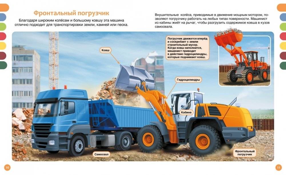 Машины на стройке. От бульдозера до башенного крана фото книги 5