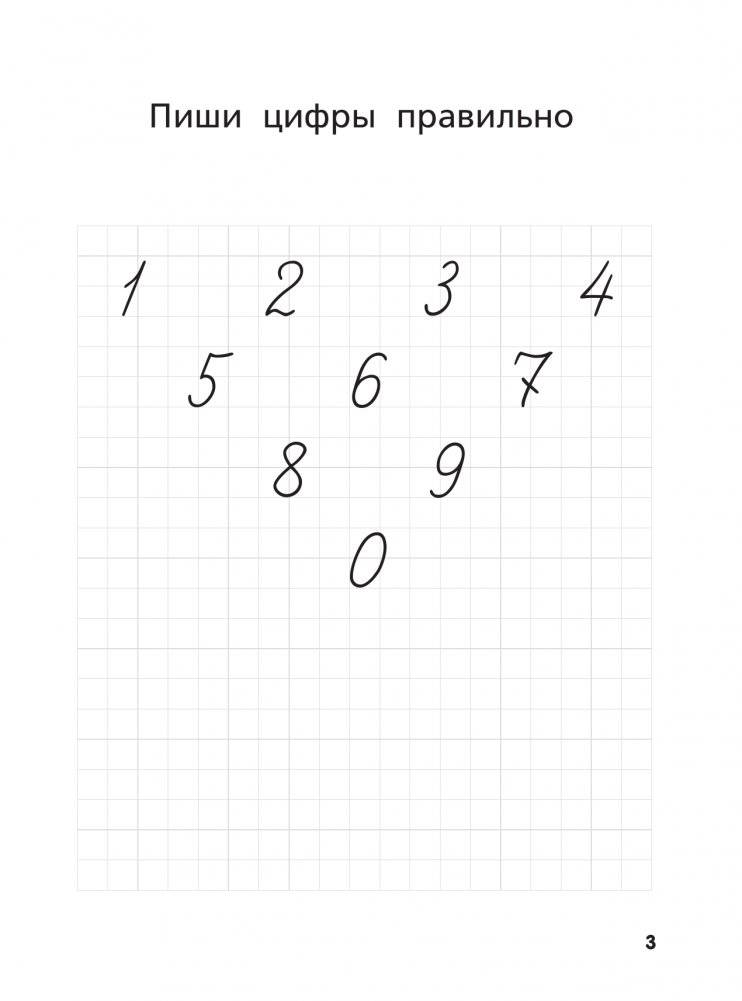 Я пишу и запоминаю цифры: первые прописи (соответствует ФГОС) фото книги 3