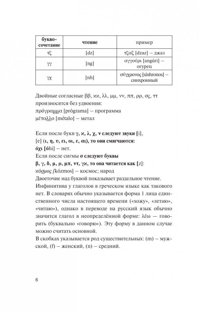 Популярный греческо-русский русско-греческий словарь с произношением фото книги 6