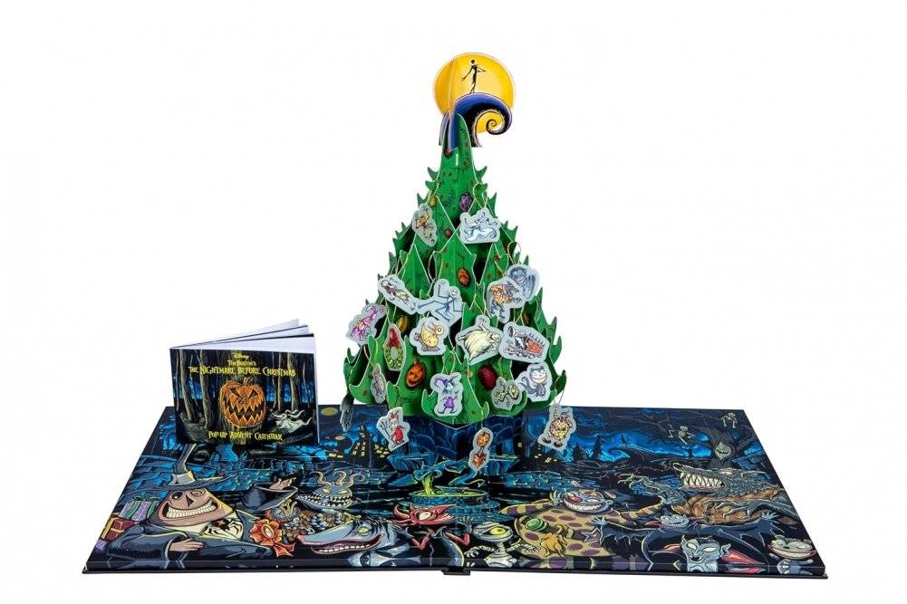 The Nightmare Before Christmas: Pop-Up Book and Advent Calendar фото книги 2