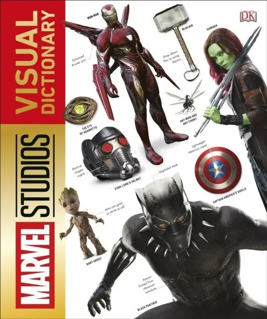 Marvel The Visual Dictionary фото книги