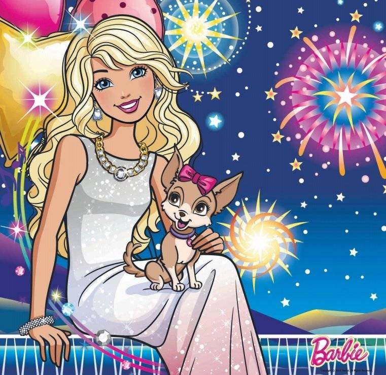 Плакат. Barbie. Выпускной бал (+ 3D наклейки) фото книги 2