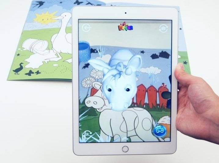 Живая раскраска "Затерянная ферма" фото книги 2